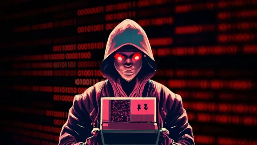Image of a hacker